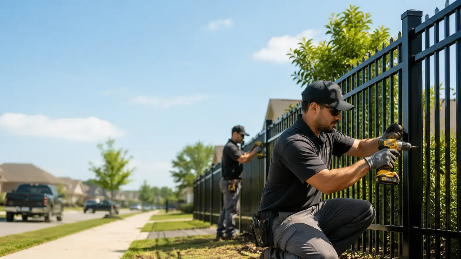 Metal Fence Installation in Martinsburg, PA